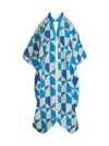 HOPE FOR FLOWERS WOMEN'S GEOMETRIC CUT-OUT COCOON DRESS