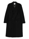 Hope For Men Time Double-breasted Coat In Black