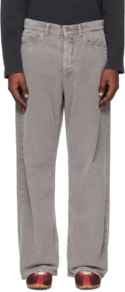 Hope Gray Loose-fit Trousers