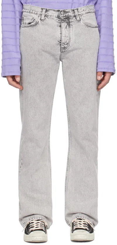 Hope Gray Rush Jeans In Lt Grey Stone