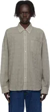 Hope Gray Wide Fit Shirt In Gray