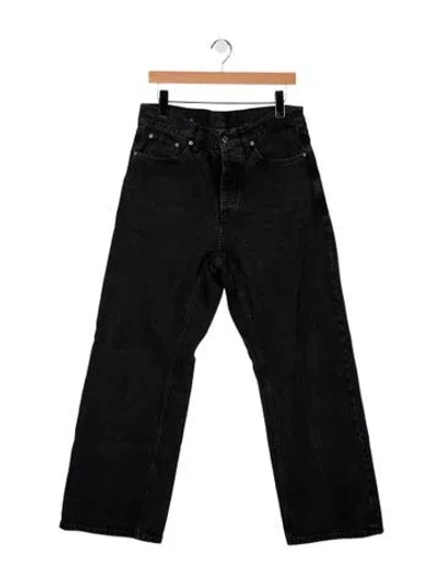 Pre-owned Hope High-rise Wide Leg Jeans In Blue