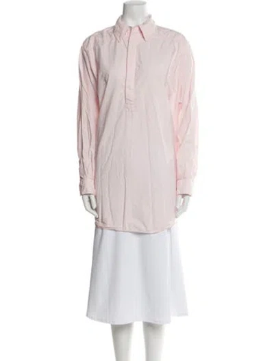 Pre-owned Hope Long Sleeve Tunic In Pink
