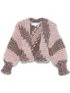 Hope Macaulay Luna Colossal Cardigan In Pink