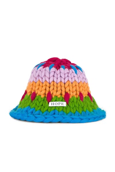 Hope Macaulay Women's Mushroom Colossal Knit Hat In Multicolor