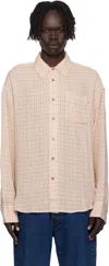 Hope Pink Wide Fit Shirt In Burgundy