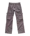 Hope Gray Rush Cargo Pants In Gray