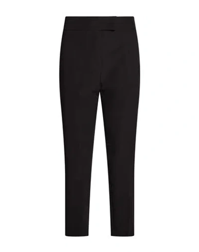Hope Sky Woman Pants Black Size 6 Polyester, Elastane