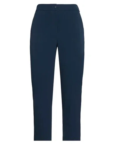Hope Sky Woman Pants Midnight Blue Size 8 Polyester, Elastane