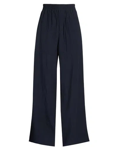 Hope Stockholm Woman Pants Midnight Blue Size 12 Linen, Cotton