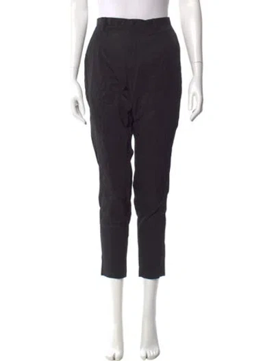 Pre-owned Hope Straight Leg Pants In Black