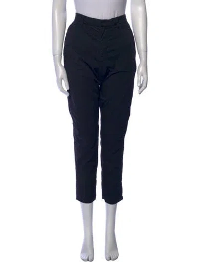 Pre-owned Hope Straight Leg Pants In Black