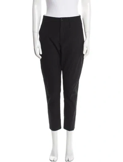 Pre-owned Hope Straight Leg Pants In Black