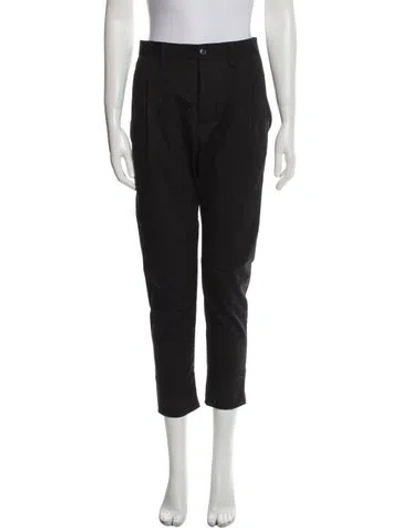 Pre-owned Hope Straight Leg Pants In Black