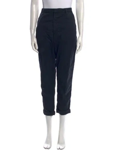 Pre-owned Hope Straight Leg Pants In Black
