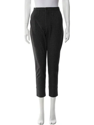 Pre-owned Hope Straight Leg Pants In Black