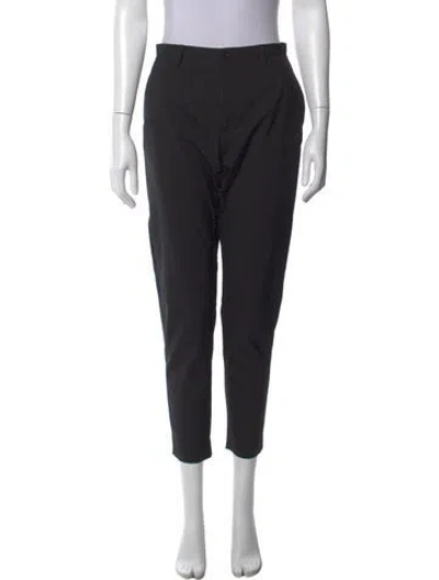 Pre-owned Hope Straight Leg Pants In Black