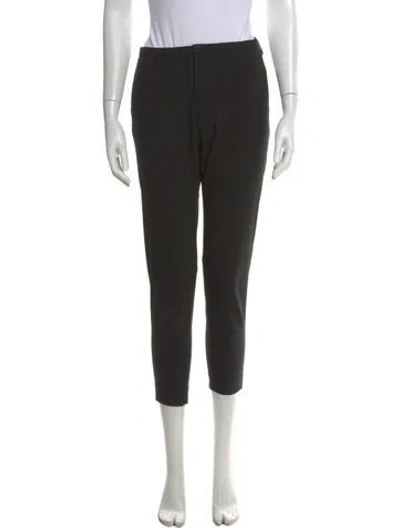 Pre-owned Hope Straight Leg Pants In Black