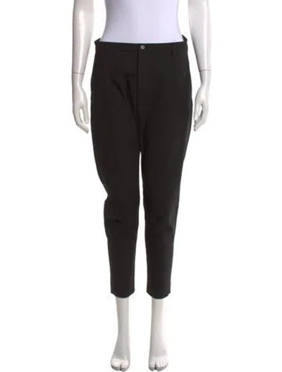 Pre-owned Hope Straight Leg Pants In Black