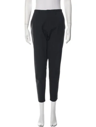 Pre-owned Hope Straight Leg Pants In Black
