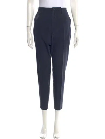 Pre-owned Hope Straight Leg Pants In Blue
