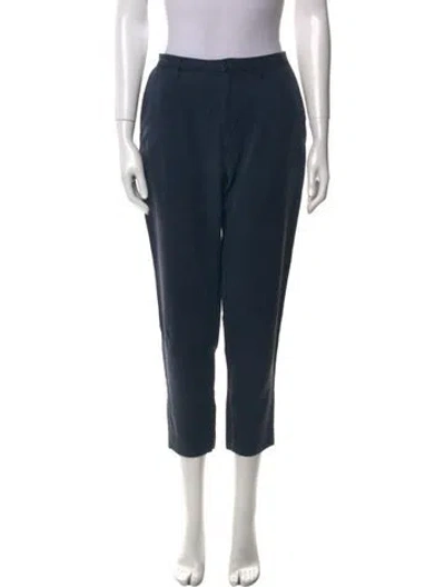 Pre-owned Hope Straight Leg Pants In Blue