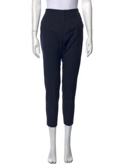 Pre-owned Hope Straight Leg Pants In Blue