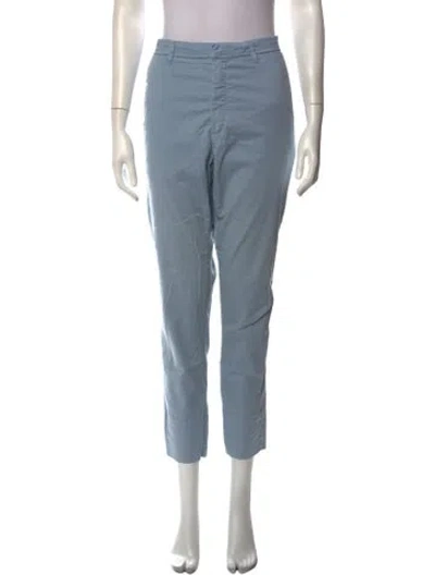 Pre-owned Hope Straight Leg Pants In Blue