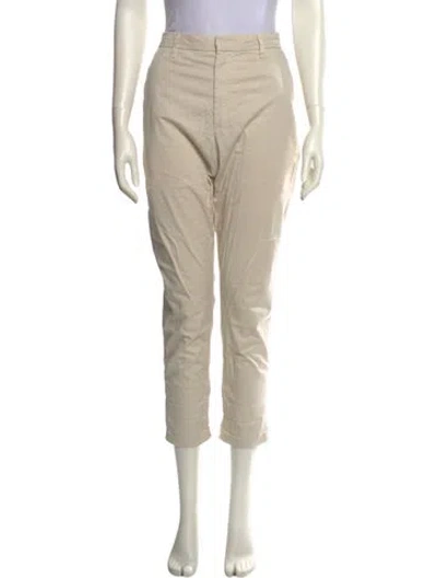 Pre-owned Hope Straight Leg Pants In Neutral