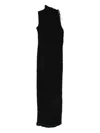 Hope Tie-detailing Midi Dress In Black
