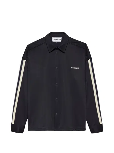 Hopeium Logo-print Side-stripe Jacket In Blue
