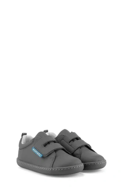 Hopfrög Kids Smart Walker Barefoot Sneaker In Super Matt Gray