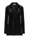 Hopper Woman Blazer Black Size 8 Polyester, Elastane