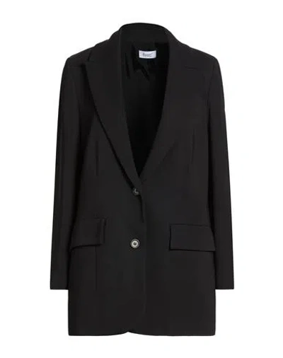 Hopper Woman Blazer Black Size 12 Viscose, Elastane