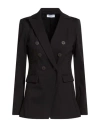 Hopper Woman Blazer Black Size 8 Viscose, Polyamide, Elastane