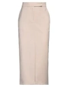 Hopper Woman Midi Skirt Cream Size 2 Polyester, Viscose, Elastane In White