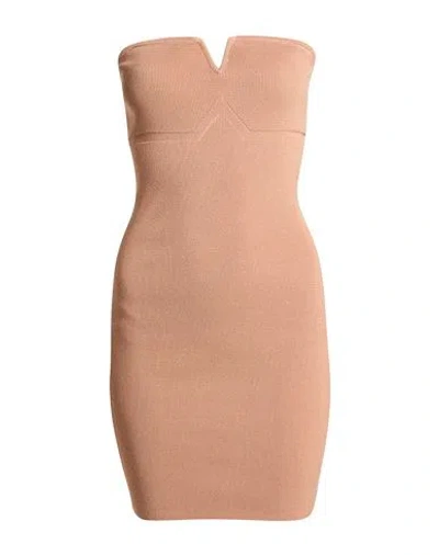 Hopper Woman Mini Dress Antique Rose Size 4 Viscose, Polyester In Pink