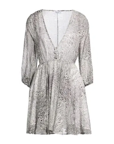 Hopper Woman Mini Dress Black Size 6 Silk