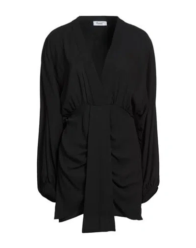 Hopper Woman Mini Dress Black Size L Polyester