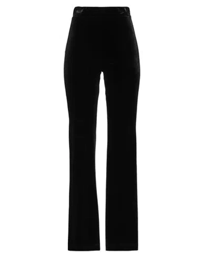 Hopper Woman Pants Black Size 4 Polyester, Elastane