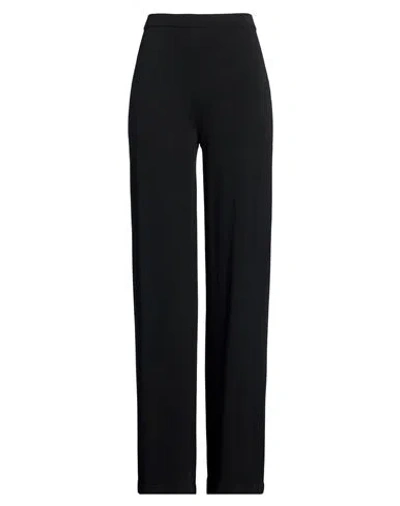 Hopper Woman Pants Black Size 4 Viscose, Polyester