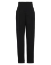 Hopper Woman Pants Black Size 6 Viscose, Elastane In Black