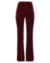 Hopper Woman Pants Garnet Size 10 Polyester, Elastane In Red