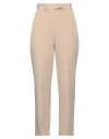 Hopper Woman Pants Sand Size 10 Polyester, Elastane In Beige