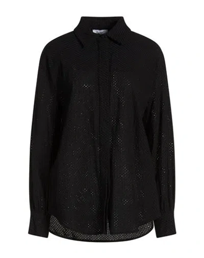 Hopper Woman Shirt Black Size 8 Cotton