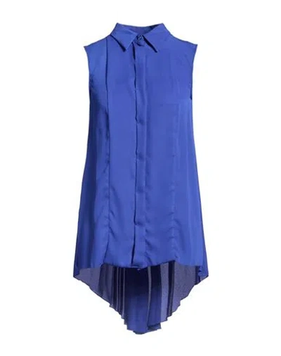 Hopper Woman Shirt Blue Size S Polyester