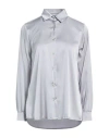 Hopper Woman Shirt Light Grey Size 8 Polyester, Elastane In Gray