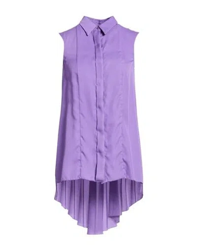 Hopper Woman Shirt Lilac Size Xs Polyester In Purple