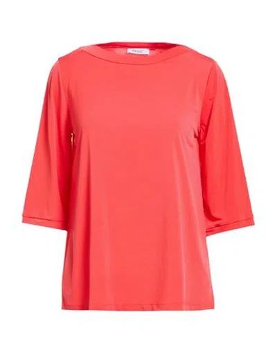 Hopper Woman T-shirt Coral Size Xl Polyester, Elastane In Multi