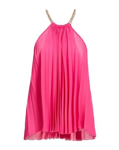 Hopper Woman Top Fuchsia Size M Polyester In Pink